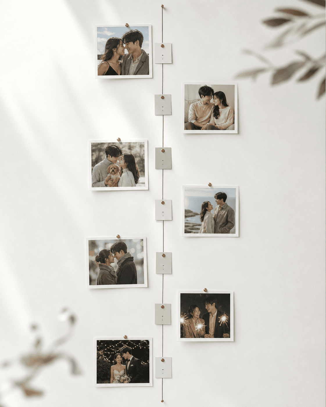 A relationship timeline that feels personal.